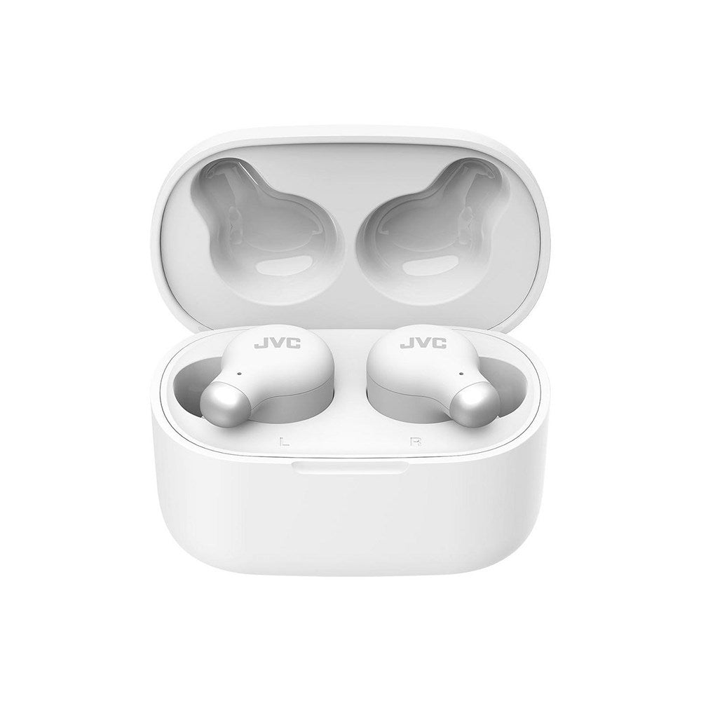 JVC Active Noise Cancelling HA-A25T True Wireless Høretelefoner (In-Ear) m. Memory Foam - Hvid