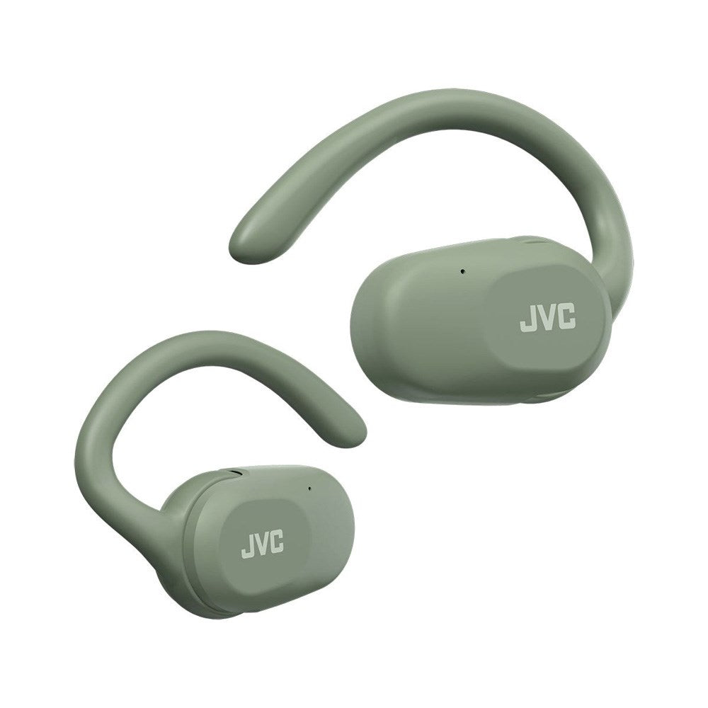 JVC Nearphones HA-NP40T True Wireless Open-Ear Headset - Grøn