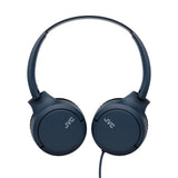 JVC HA-S33UC On-Ear Høretelefoner m. Ledning - Mørkeblå