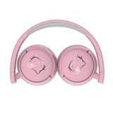 OTL Hello Kitty On-Ear Bluetooth Headset til Børn - Lyserød / Hvid