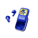 OTL SONIC the Hedgehog True Wireless In-Ear Høretelefoner - inkl. Skub-Op Opladningsetui - Blå