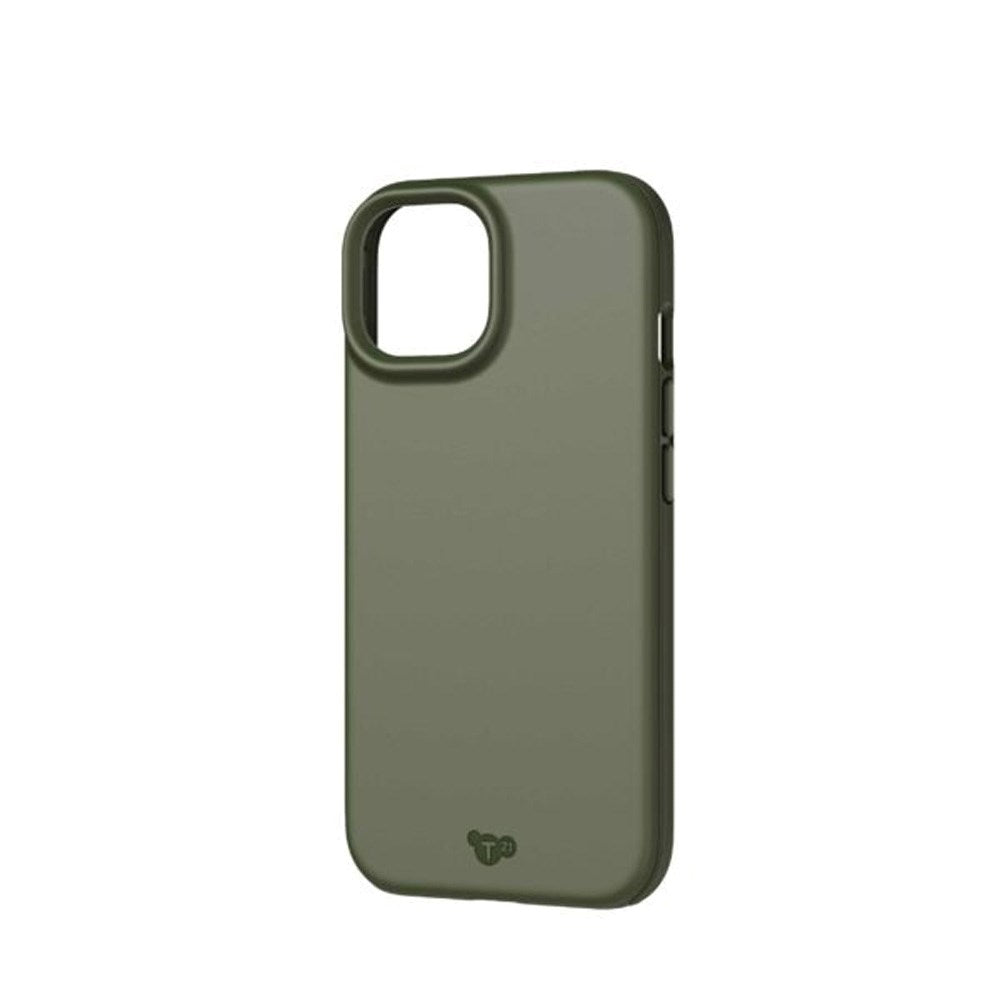 iPhone 15 / 14 / 13 Tech21 Evo Lite Mobil Cover - Grøn