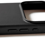 iPhone 17 Pro Max Mujjo Leather Cover - MagSafe Kompatibel - Black