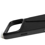 iPhone 17 Pro Max Mujjo Wallet Leather Cover - MagSafe Kompatibel - Black