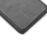 Trunk iPhone 12 Mini Ægte Læder Cover - 2-i-1 Design - Sort
