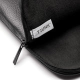 Trunk Vegansk Læder Sleeve til Laptop 13" (30,5 x 22 x 2 cm) - Black Apple Peel