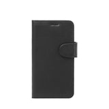 Trunk iPhone 13 Ægte Læder Cover - 2-i-1 Design - Sort