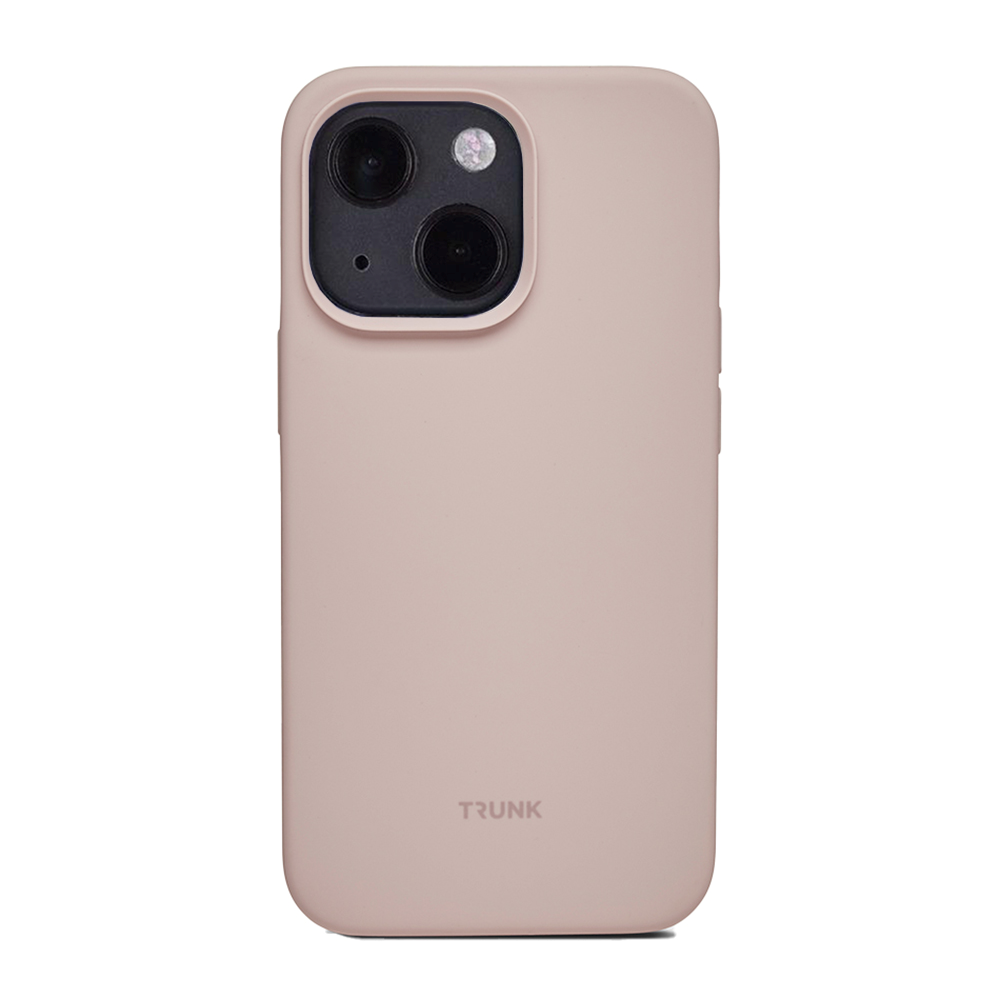 Trunk iPhone 13 Mini Silikone Bagside Cover - Rosa