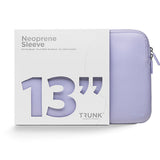 Trunk Neopren Sleeve Til MacBook & Bærbar PC 13" (32 x 22,5 x 2 cm) - Wisteria