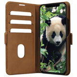 dbramante1928 iPhone 14 Pro Max Copenhagen Slim Læder Flip Cover m. Pung - Tan