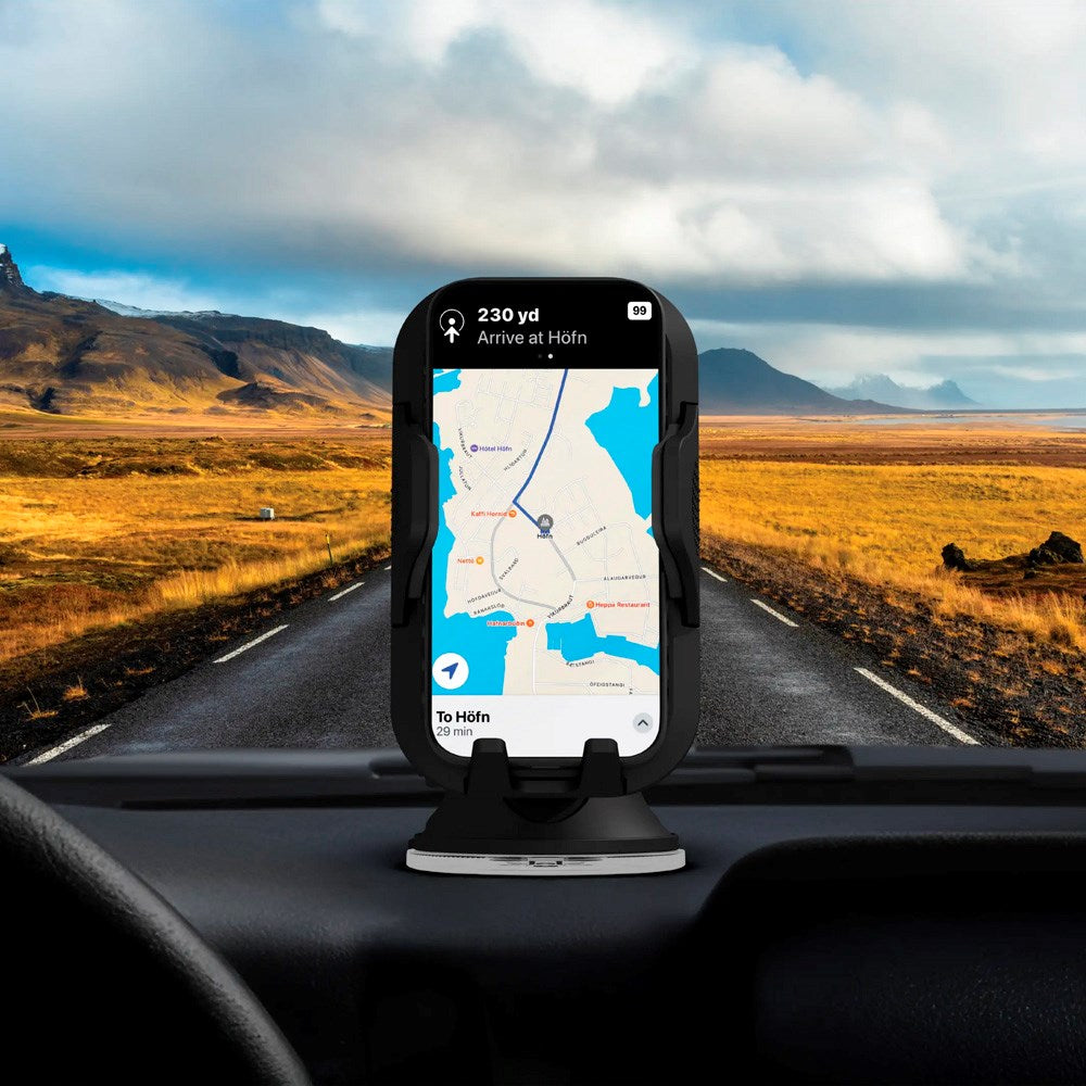 dbramante1928 - Mobilholder til Bil - Sugekop - Sort