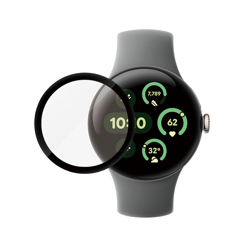 PanzerGlass Google Pixel Watch 3 (41mm) Hærdet Glas Skærmbeskyttelse - Gennemsigtig