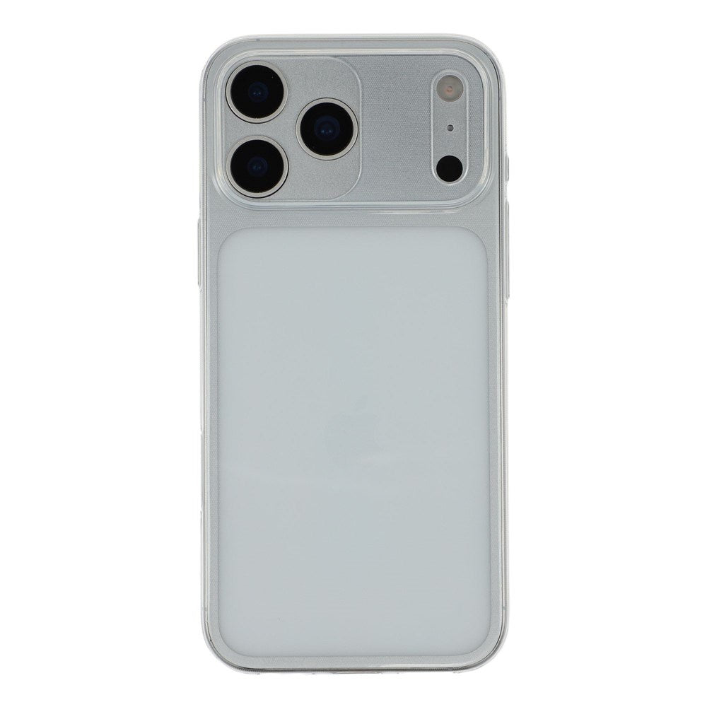 EIDERWOOD iPhone 17 Pro Max Fleksibelt Plast Cover - Gennemsigtig