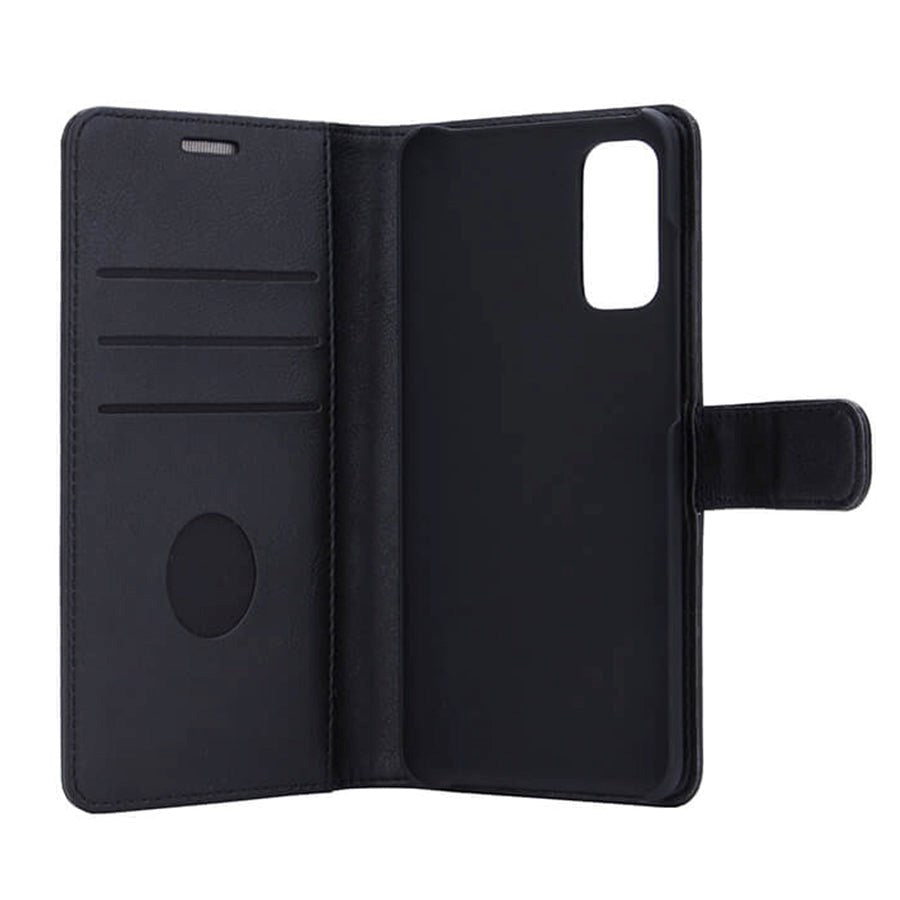 RadiCover Samsung Galaxy S20 - Kunst Læder Cover - 86% Strålingsbeskyttelse - Sort