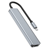 Lippa 7-in-1 60W USB-C Hub - Sølv