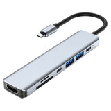 Lippa 7-in-1 60W USB-C Hub - Sølv