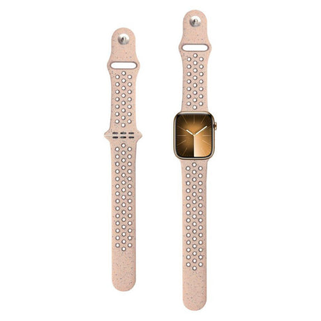 Apple Watch Silikonerem (42/44/SE/45/46/49mm) Lippa FLOUR - Beige