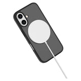 iPhone 16 Lippa Hybrid Plastik Bagside Cover m. Roterbar Kickstand - MagSafe Kompatibel - Mat / Sort