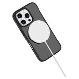 iPhone 16 Pro Lippa Hybrid Plastik Bagside Cover m. Roterbar Kickstand - MagSafe Kompatibel - Mat / Sort