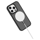 iPhone 15 Pro Lippa Hybrid Plastik Bagside Cover - MagSafe Kompatibel - Mat / Sort