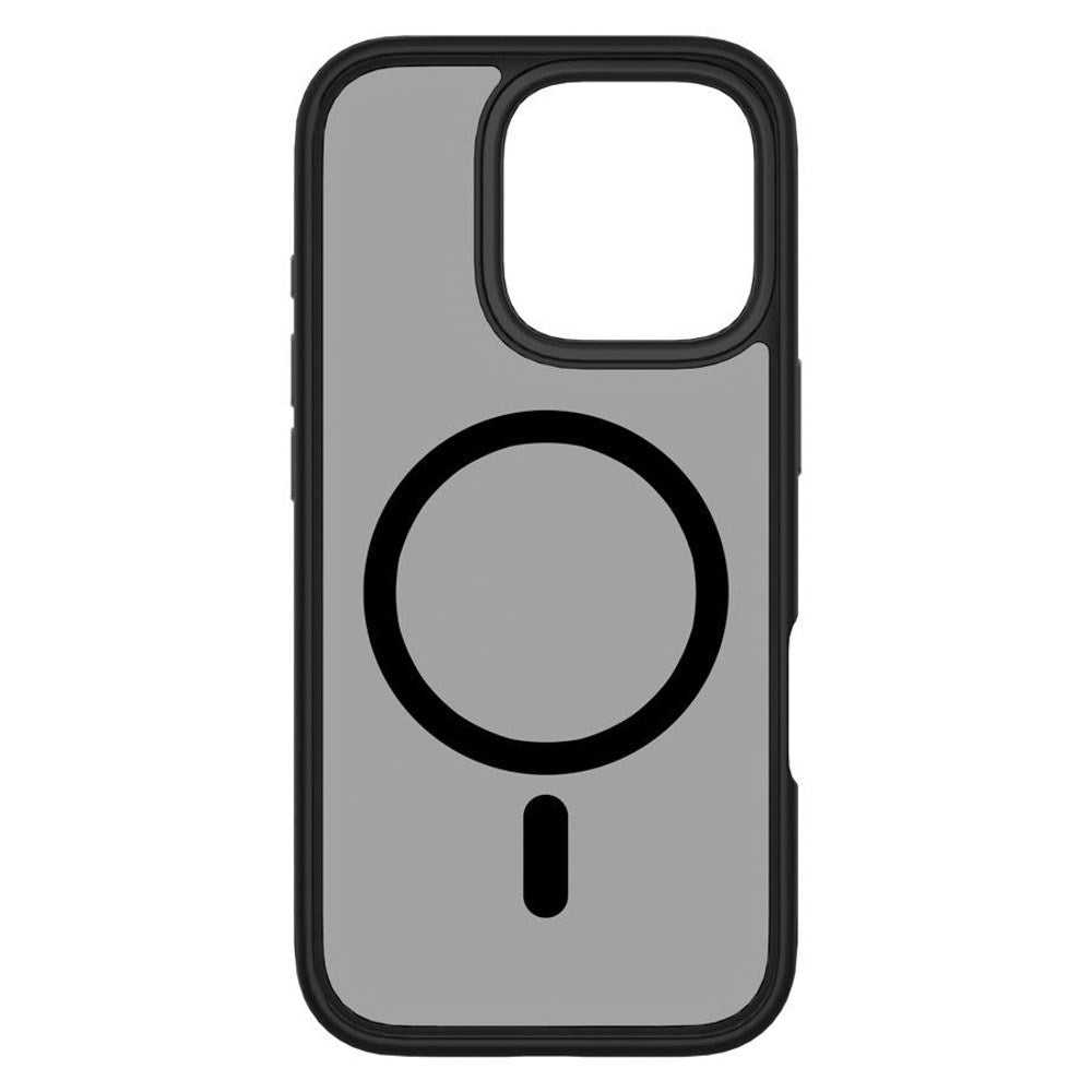 iPhone 16 Pro Lippa Hybrid Plastik Bagside Cover - MagSafe Kompatibel - Mat / Sort