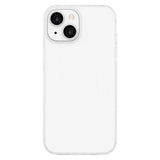 iPhone 15 Lippa Slankt Fleksibelt Plastik Bagside Cover - Gennemsigtig