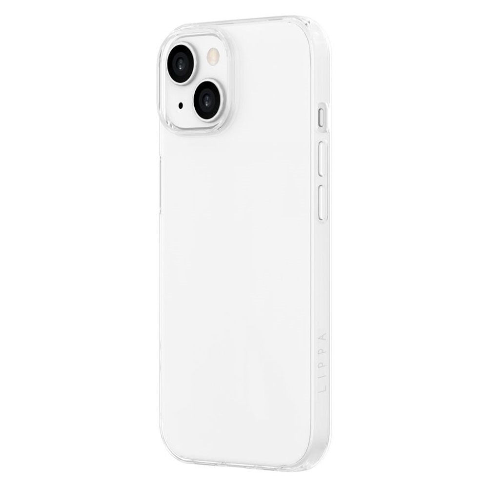 iPhone 15 Lippa Slankt Fleksibelt Plastik Bagside Cover - Gennemsigtig