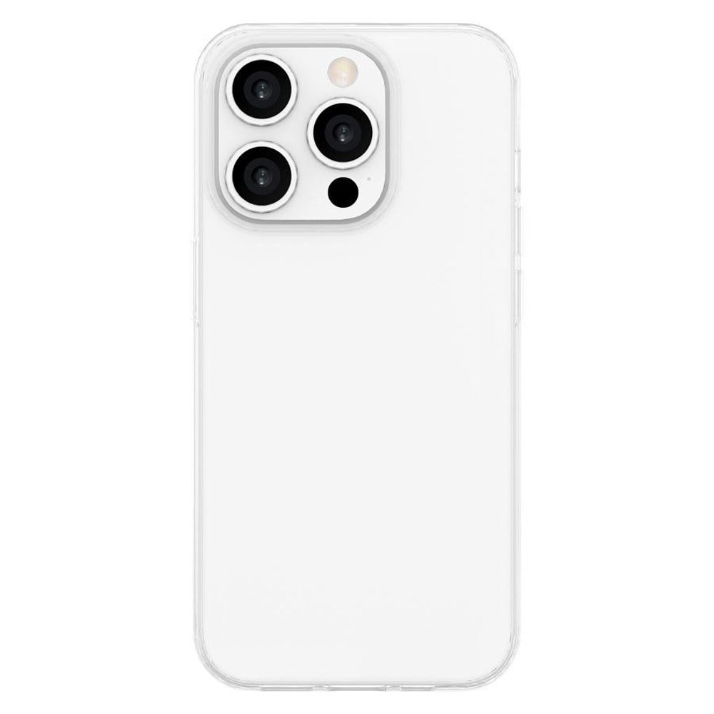 iPhone 15 Pro Lippa Slankt Fleksibelt Plastik Bagside Cover - Gennemsigtig