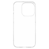 iPhone 15 Pro Lippa Slankt Fleksibelt Plastik Bagside Cover - Gennemsigtig