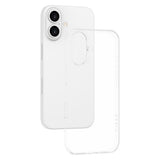 iPhone 16 Lippa Slankt Fleksibelt Plastik Bagside Cover - Gennemsigtig