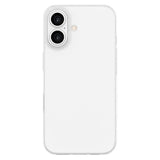 iPhone 16 Lippa Slankt Fleksibelt Plastik Bagside Cover - Gennemsigtig