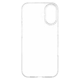 iPhone 16 Lippa Slankt Fleksibelt Plastik Bagside Cover - Gennemsigtig