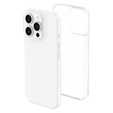 iPhone 16 Pro Lippa Slankt Fleksibelt Plastik Bagside Cover - Gennemsigtig