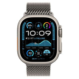 Apple Watch (42/44/SE/45/46/49mm) Lippa Titanium Rem - inkl. Lås - Sølv