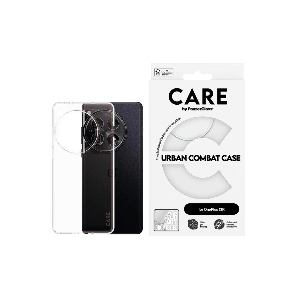 CARE by PanzerGlass - OnePlus 13R - FASHION X-Ray Soft Basic Cover - Gennemsigtig