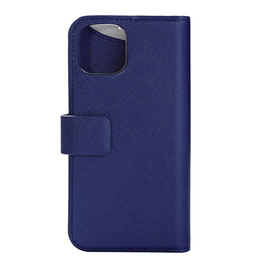 Onsala iPhone 14 / 13 ONSALA Fashion Collection Wallet Flip Case m. Magnet - Navy Blue