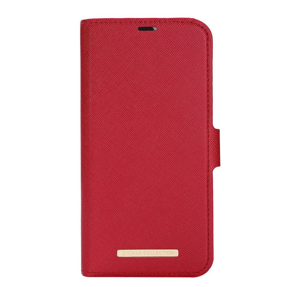 Onsala iPhone 14 Plus ONSALA Fashion Collection Wallet Flip Case m. Magnet - Red
