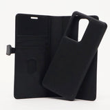 Samsung Galaxy S20 Ultra - Buffalo 2-i-1 Ægte Læder Flip Cover - Sort