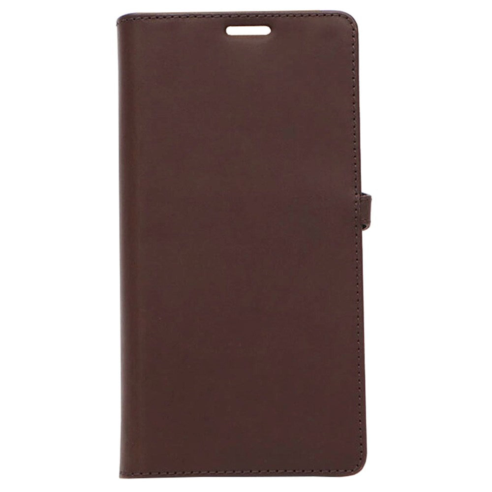 Samsung Galaxy S20 Ultra - Buffalo 2-i-1 Ægte Læder Flip Cover - Brun