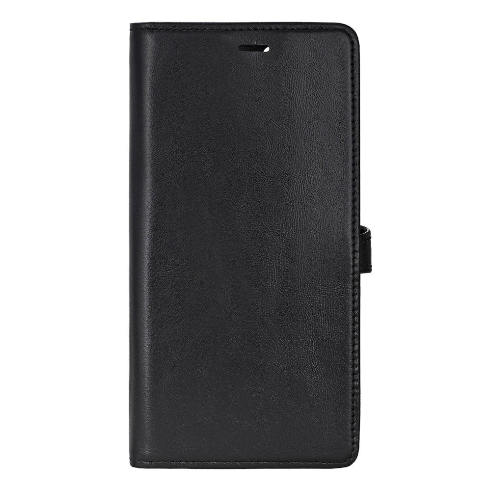 GEAR Buffalo Samsung Galaxy S25 Ultra 2-in-1 Wallet Magnet Flip Cover m. Pung - Ægte Læder - Sort