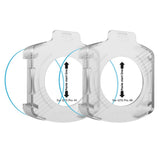 Tech-Protect Easy Set+ Huawei Watch GT 5 Pro (46mm) Skærmbeskyttelsesglas - inkl. Installationsramme - 2 stk. - Gennemsigtig