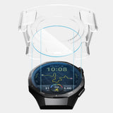 Tech-Protect Easy Set+ Huawei Watch GT 5 Pro (46mm) Skærmbeskyttelsesglas - inkl. Installationsramme - 2 stk. - Gennemsigtig