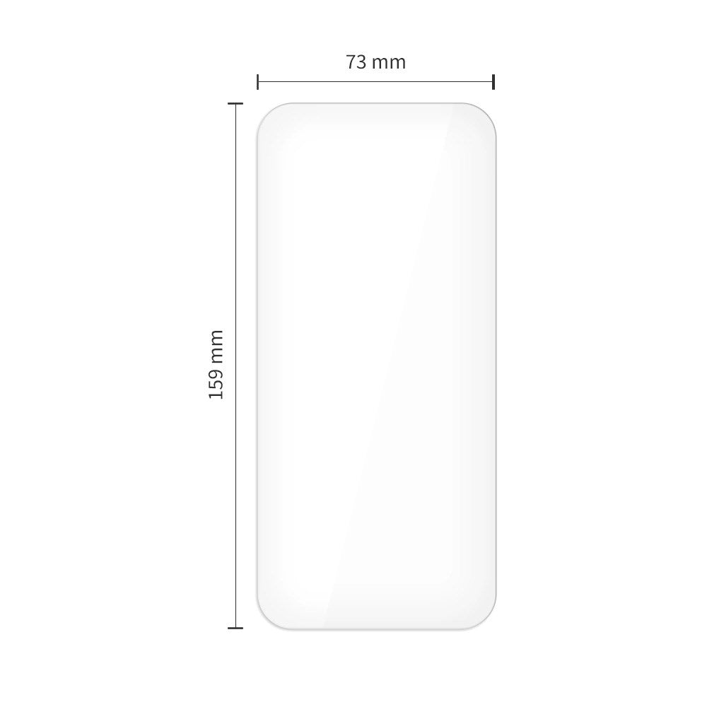 Tech-Protect - iPhone 17 Pro Max / 16 Pro Max - Glass Fit+ Skærmbeskyttelsesglas - 2 stk - Gennemsigtig