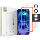 Tech-Protect - iPhone 17 - Easy Set+ Beskyttelsessæt m. Skærmbeskyttelsesglas & Kameralinsebeskyttelsesglas - Gennemsigtig