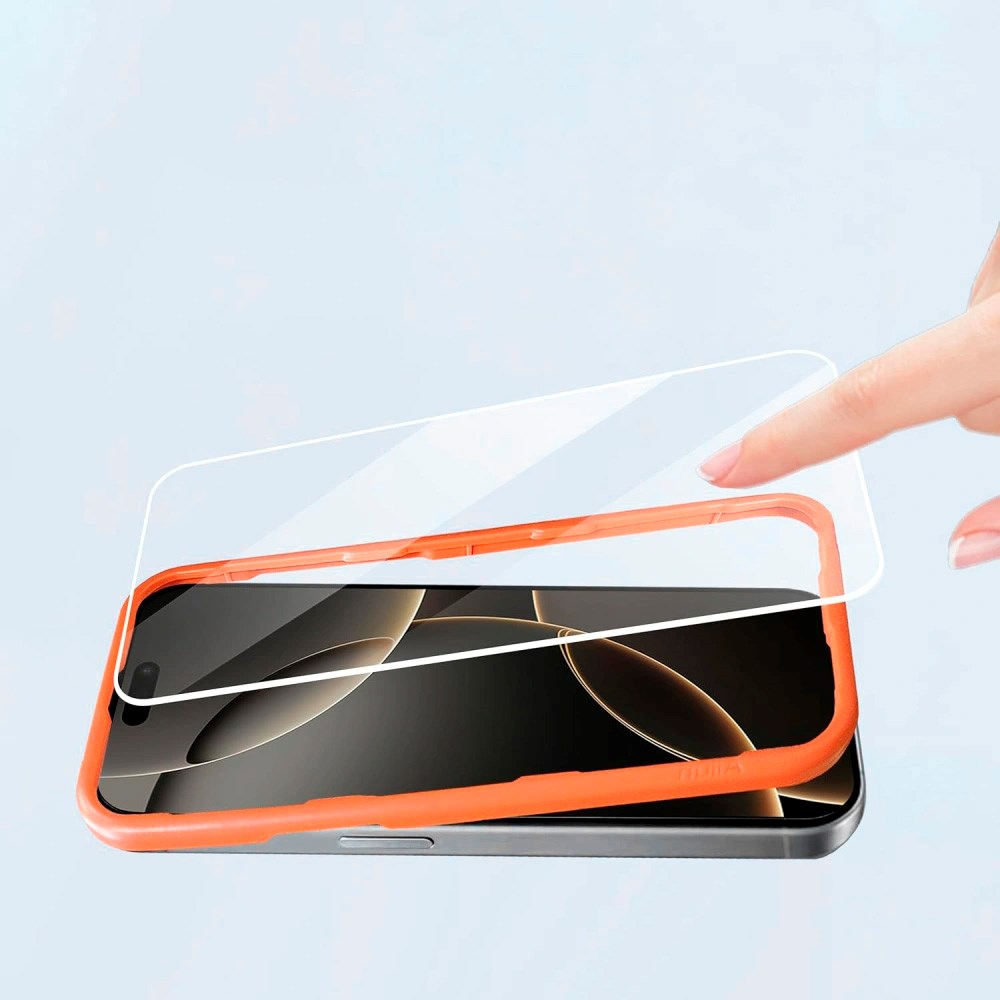 Tech-Protect - iPhone 17 - Easy Set+ Beskyttelsessæt m. Skærmbeskyttelsesglas & Kameralinsebeskyttelsesglas - Gennemsigtig