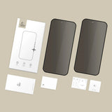 Tech-Protect - iPhone Air - Glass Spy+ Skærmbeskyttelsesglas - Privacy Funktion - 2 stk - Gennemsigtig