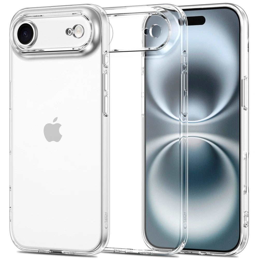 Tech-Protect - iPhone Air - Flexair Fleksibel Plast Cover - Gennemsigtig