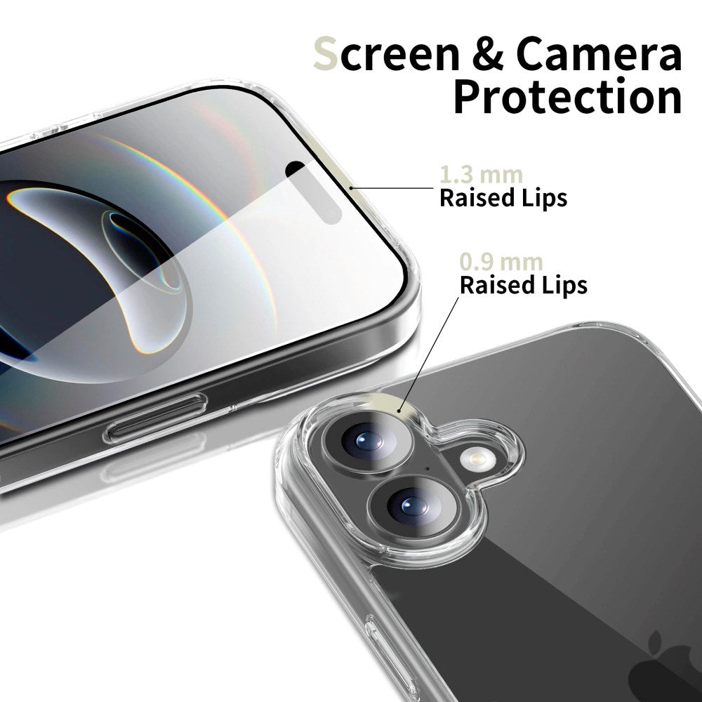 Tech-Protect - iPhone 17 - Flexair Hybrid Cover - Gennemsigtig