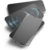 Hofi Samsung Galaxy S25+ (Plus) Glass Pro+ Skærmbeskyttelsesglas - Case Friendly - 2-Pak - Sort Kant