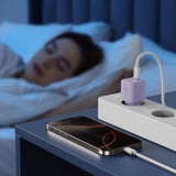 Tech-Protect Vægoplader m. 25W - 1 x USB-C (PD) - Lilla